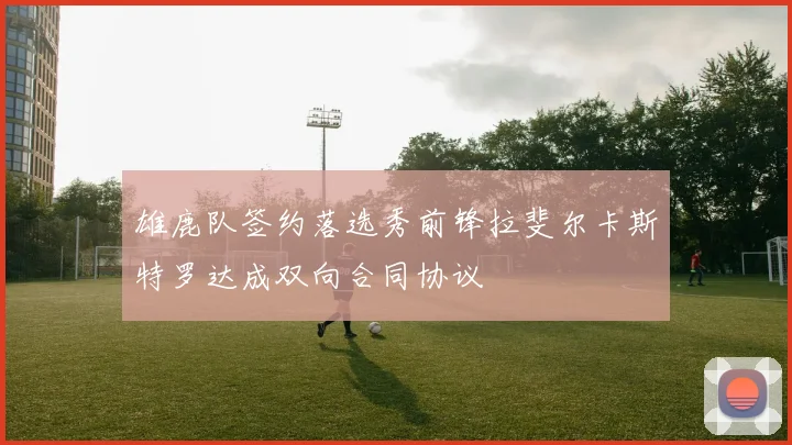 雄鹿队签约落选秀前锋拉斐尔卡斯特罗达成双向合同协议